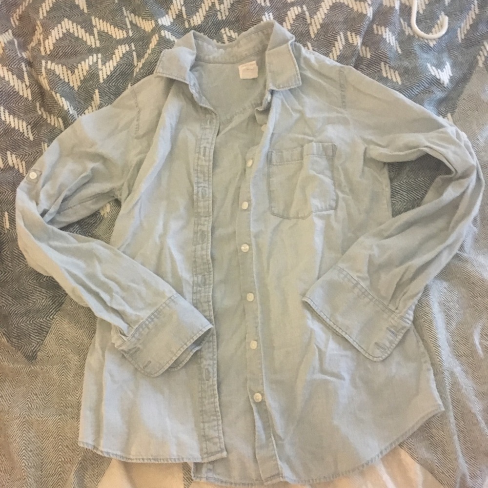 JCrew Chambray Button Up